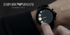 emporio armani smartwatch 5005